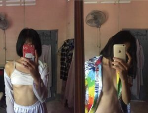 Clip sex nữ sinh trốn học về nhà bạn trai ân ái
